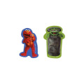 Japan Sesame Street Waterproof Mobile Sticker Pack - Elmo & Oscar - 2