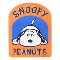 Japan Peanuts Vinyl Sticker - Snoopy : Laying Down