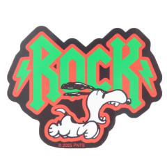Japan Peanuts Vinyl Sticker - Snoopy : Rock