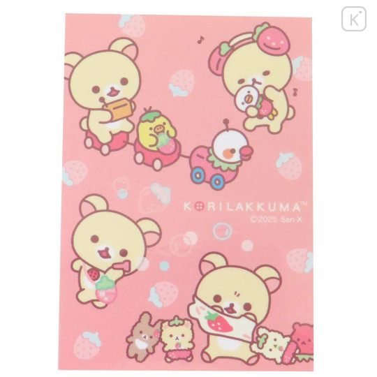 Japan San-X Vinyl Sticker - Korilakkuma : Toy Pink - 1