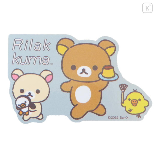 Japan San-X Vinyl Sticker - Kiiroitori & Korilakkuma & Rilakkuma : Break Time - 1