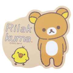 Japan San-X Vinyl Sticker - Kiiroitori & Rilakkuma : Focus