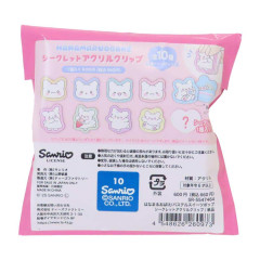 Japan Sanrio Secret Acrylic Clip - Hanamaruobake : Sweet Blind Box