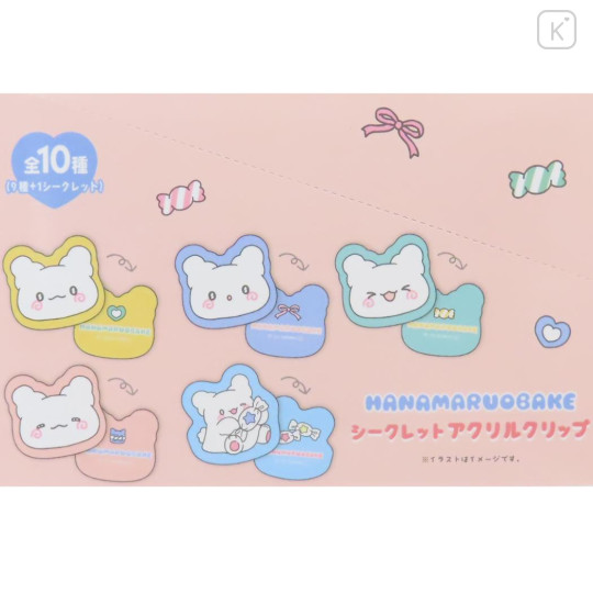 Japan Sanrio Secret Acrylic Clip - Hanamaruobake : Sweet Blind Box - 2