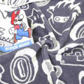 Japan Super Mario Jacquard Bath Towel - Super Mario Brothers Grey - 2