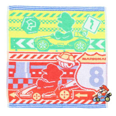 Japan Super Mario Jacquard Hand Towel - Super Mario Brothers Colorful Race