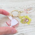 Japan Sanrio Acrylic Keychain 3 Charm - Marroncream - 2