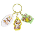 Japan Sanrio Acrylic Keychain 3 Charm - Corocorokuririn - 1