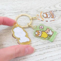 Japan Sanrio Acrylic Keychain 3 Charm - Corocorokuririn - 2
