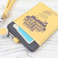 Japan Peanuts Pass Case Card Holder & Reel - Snoopy : Life Pure Joy - 3