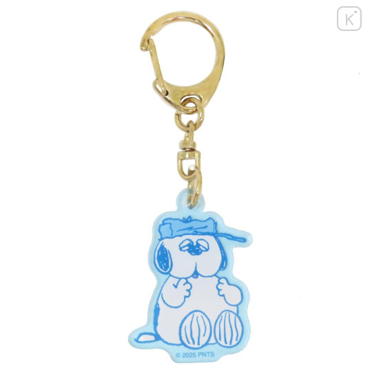 Japan Peanuts Acrylic Keychain - Snoopy : Brother Olaf - 1