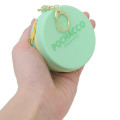 Japan Sanrio Silicone Mini Pouch Keychain - Pochacco : 3D Mascot - 2