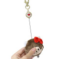 Japan Monchhichi × Sanrio Key Case with Reel - Hello Kitty - 3