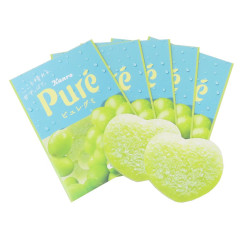 Japan Pure Gummy Mini Message Card - Muscat Grape Flavor