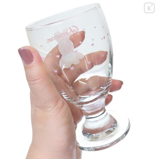 Japan Monchhichi Glass Cup - Chimutan - 2