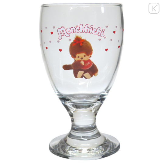 Japan Monchhichi Glass Cup - Monchhichi-chan - 1