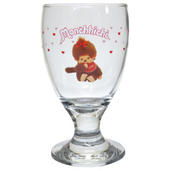 Japan Monchhichi Glass Cup - Monchhichi-chan