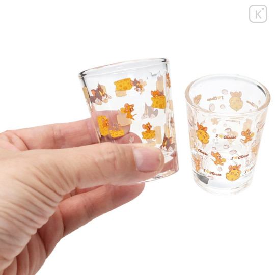 Japan Tom and Jerry Shot Glass - Jerry & Cheese - 3