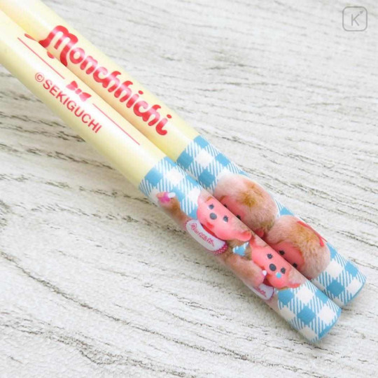 Japan Monchhichi Bamboo Chopsticks 21cm - Brown - 2