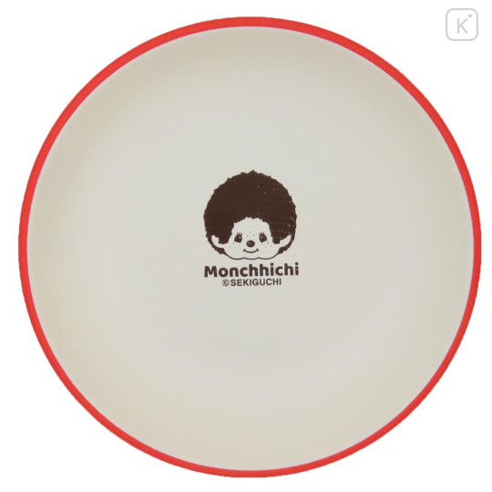Japan Monchhichi Melamine Plate 18cm - Monchhichi-kun - 1