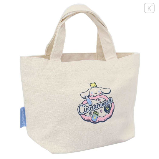 Japan Sanrio Mini Tote Bag - Cinnamoroll : Fancy Cream Soda - 2