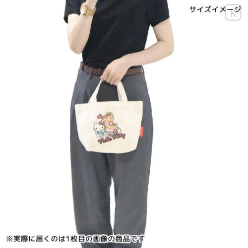 Japan Sanrio Mini Tote Bag - Cinnamoroll : Fancy Cream Soda - 4