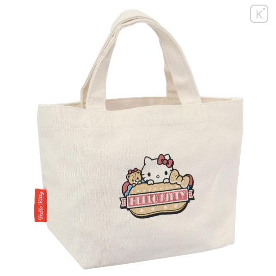 Japan Sanrio Mini Tote Bag - Hello Kitty : Fancy Pancake - 2