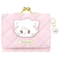 Japan Mikko Illustrations Gamaguchi Compact Wallet - Mousse Light Pink - 1