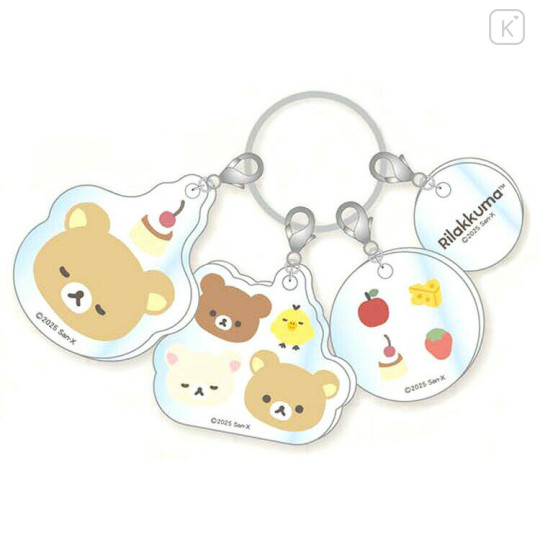Japan San-X Acrylic Keychain - Rilakkuma : Food - 1