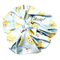 Japan San-X Hair Scrunchie - Rilakkuma : Food Pudding Blue - 1