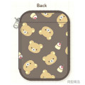 Japan San-X Passport Holder Multi Accessory Case - Kiiroitori : Food Cheese - 2