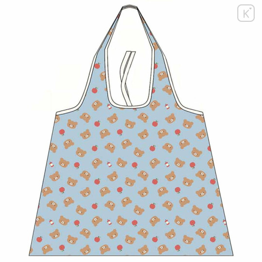 Japan San-X Large Eco Shopping Bag - Chairoikoguma : Food - 1