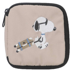 Japan Peanuts Accessory Case - Snoopy : Have A Good Journey Joe Cool