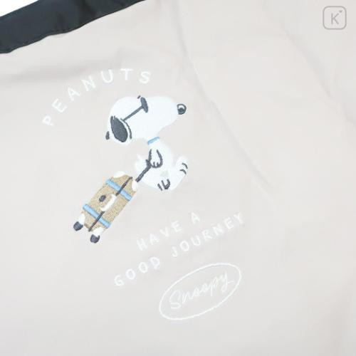 Japan Peanuts Travel Carry-on Eco Shopping Bag - Snoopy : Have A Good Journey Joe Cool - 5
