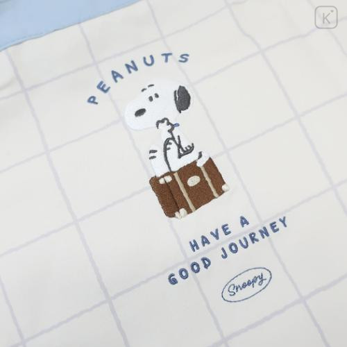 Japan Peanuts Travel Carry-on Eco Shopping Bag - Snoopy : Have A Good Journey - 5