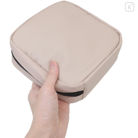 Japan Peanuts Vertical Cosmetic Pouch - Snoopy : Have A Good Journey Joe Cool - 2