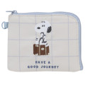 Japan Peanuts Compact Wallet - Snoopy : Have A Good Journey - 1