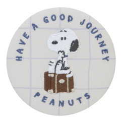 Japan Peanuts Can Mirror - Snoopy : Have A Good Journey
