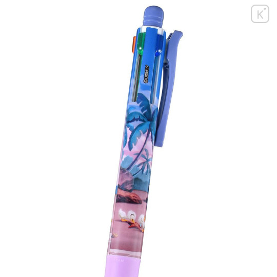 Japan Disney Store Sarasa Multi 4+1 Gel Pen & Mechanical Pencil - Stitch : Sunset - 5