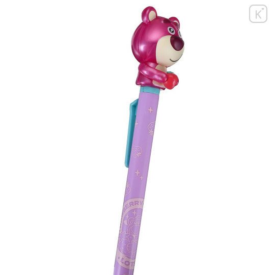 Japan Disney Action Mascot Ballpoint Pen - Lotso : Watery Eyes Metallic - 2