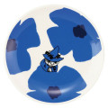 Japan Moomin Porcelain Small Plate - Snufkin : Flower Blue White - 1