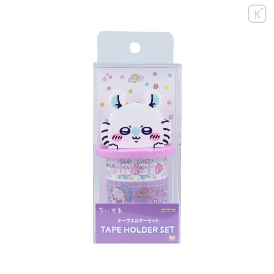 Japan Chiikawa Masking Tape Set - Momonga : Blush - 1