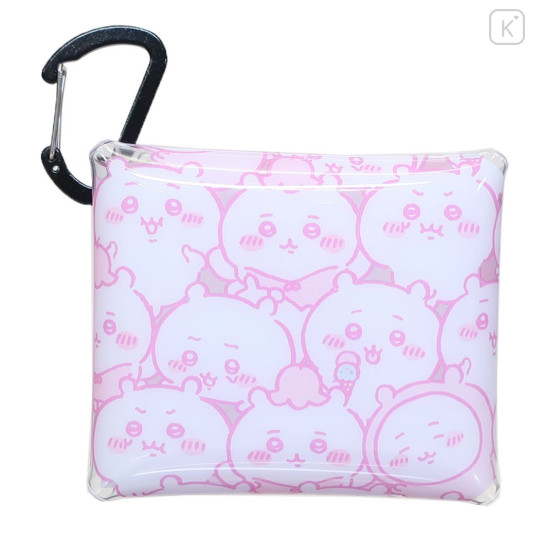 Japan Chiikawa Clear Multi Case (SS) - Chiikawa : Funny Face Pink - 1