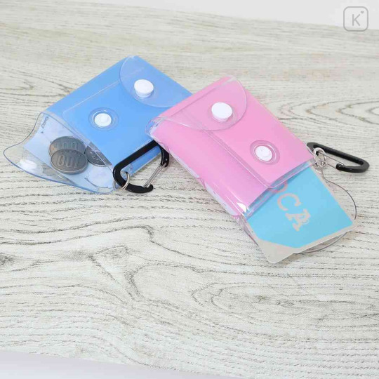 Japan Chiikawa Clear Multi Case (SS) - Chiikawa : Funny Face Pink - 3