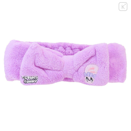 Japan Esther Bunny Hair Band with Ribbon - Purple - 1