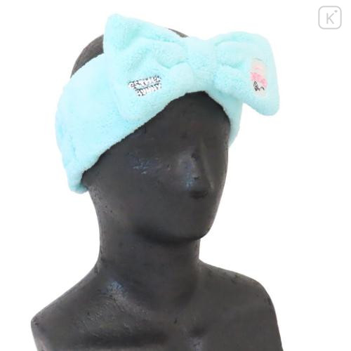 Japan Esther Bunny Hair Band with Ribbon - Turquoise - 4
