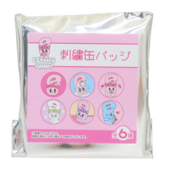 Japan Esther Bunny Secret Embroidered Can Badge - Characters Blind Box