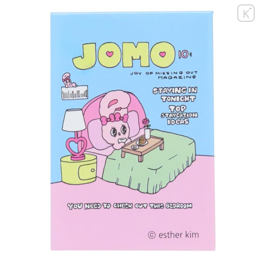 Japan Esther Bunny Square Magnet - Top Staycation - 1