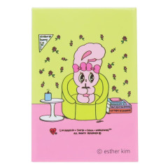 Japan Esther Bunny Square Magnet - Break Time
