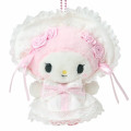 Japan Sanrio Original Mascot Holder - My Melody : White Frill Design - 2
